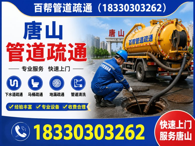 曹妃甸区下水道疏通展示图
